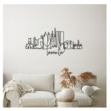 WALLXPERT dekorativni metalni zidni pribor toronto crna boja | ePonuda.com