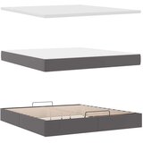  Otomanski krevet s madracima i LED sivi 160x200cm umjetna koža | shoptok.hr
