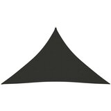  Jedro protiv sunca od tkanine trokutasto 2 5x2 5x3 5 m antracit | shoptok.hr