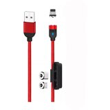  MAGNETNO USB KABLO 3U1 NB128 RED | Eponuda.ba