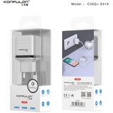 Konfulon kućni punjač C32Q qc 3,0A micro beli sa crnim | ePonuda.com
