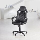 XORA GAMING STOL umetna masa, tekstil črna | Shoptok.si