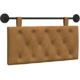  Držeće uzglavlje Zidne Smeđa 90 x 55 x 7 cm Baršun - Smeđa 80 cm bez LED | shoptok.hr