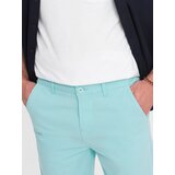 Ombre Men's chinos shorts with denim trim | Shoptok.si