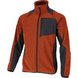 Lahti Pro muška jakna od flisa narančasto-crna L L4015303 | shoptok.hr