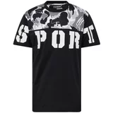 Plein Sport Majica siva / crna / bijela
