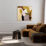 Malerifabrikken Ročno naslikana slika z okvirjem/na platnu 101x101 cm Featured – | Shoptok.si