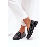 VINCEZA Elegant Patent Leather Women's Moccasins Made Of Natural Leather Cijene