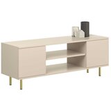 Kobi Furniture RTV omarica Focus cashmere 135 cm - zlatimi nogami, (21960680) Cene