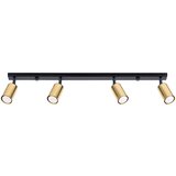 Sollux Lighting Stropna svetilka WINX 4L črna/zlata, (21348150) Cene