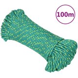  Brodski konop zeleni 5 mm 100 m od polipropilena | shoptok.hr