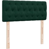  Krevet box spring s madracem tamnozeleni 120x190 cm baršunasti | shoptok.hr