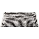 Wenko Črno-bela tekstilna kopalniška preproga 50x80 cm Covelo – | Shoptok.si