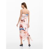 Desigual Haljina plava / puder roza / crvena | shoptok.hr