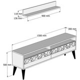 Woody Fashion line - walnut walnut tv unit | Eponuda.com
