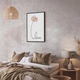  Slika - Connected in the Clouds (1 Part) Vertical 40x60 U crnom drvenom okviru | shoptok.hr