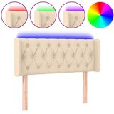  LED uzglavlje krem 103x16x78/88 cm od tkanine | shoptok.hr