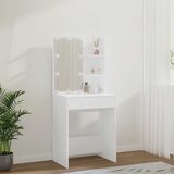  Toaletni stolić s LED svjetlima bijeli 60x40x140 cm | shoptok.hr