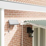  Povlačivi tende Zelena i bijela 600 × 350 cm Tkanina i Aluminij | shoptok.hr