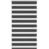  Zavjesa zebra crna 80x150 cm širina tkanine 75,9 cm poliester | shoptok.hr