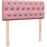  Otomanski krevet s madraca ružičasti 120 x 190 cm baršunasti | shoptok.hr