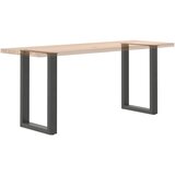  Noge za blagovaonski stol U-oblik 2 kom antracit 50 x (72-73) cm čelik | Eponuda.com