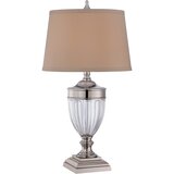 Elstead Lighting Elstead Dennison Namizna svetilka z 1 lučjo, polirani nikelj, E27, (22100304) | Shoptok.si