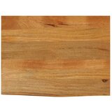vidaXL Mizna plošča z naravnim robom 80x60x2,5 cm trden mangov les Cene