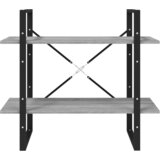 Ormarić za knjige s 5 razina boja hrasta 80x30x175 cm drveni | shoptok.hr