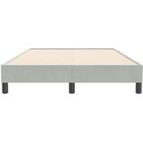  Okvir kreveta bez madraca svijetlo sivi 120x210 cm baršun | shoptok.hr