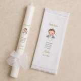  KRSTNI KOMPLET z angelčkom, zlati napisi KRSKMPL 03 | Shoptok.si