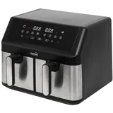 friteza HGAF29, 2 x 4.5l, 2000W, crna