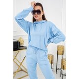 Vittoria Ventini Roxy PU1122 Baby Blue knitted set | Shoptok.si