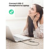 Ugreen adapter US280 USB-A v USB-C ženski, črn | Shoptok.si