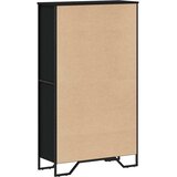  Regal za knjige crni 80x31x137,5 cm konstruirano drvo | shoptok.hr