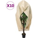 vidaXL Navlake za biljke od flisa s patentom 10 kom 70 g/m² 3 93x3 m Cijene