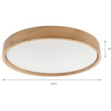 Brilagi prigušiva LED plafonjera MANAROLA SMART LED/36W/230V Ø 51 cm + daljinski upravljač | Eponuda.com