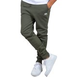 Alpha Muški donji deo trenerke Basic Jogger SL, Maslinasti
