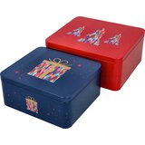 Birkmann Set škatel za piškote Colourful Christmas, oglat, rdeče-moder - velike Cene