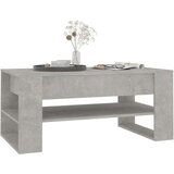  Stolić za kavu boja betona 102 x 55 x 45 cm konstruirano drvo | shoptok.hr
