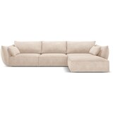 Mazzini Sofas Bež kutna garnitura (desni kut) Vanda - Cijene