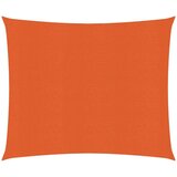  Senčno jadro 160 g/m² oranžno 2x2,5 m HDPE, (20965096) | Shoptok.si