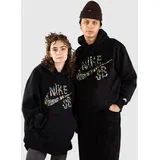 SB Fleece Pull-Over Skate Pulover s kapuco black / white