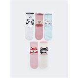 LC Waikiki Patterned Girls Socks 5-Pack Cene