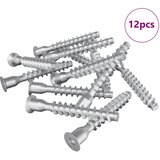  Potvrđivački vijci 12 pcs Srebrno Ø7 x 50 mm Metal | shoptok.hr