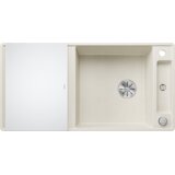 Blanco pomivalno korito AXIA III XL 6 SF InFino SILGRANIT desko steklo, z daljinskim upravljanjem. - NEŽNA BELA | Shoptok.si