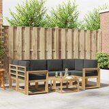  Set vanjskih sofa 7 kom. Bijela i antracit | shoptok.hr