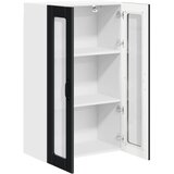  Zidni stakleni ormarić Lucca Crna 60 x 31 x 100 cm | shoptok.hr