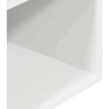 vidaXL Nočne omarice s predalom 2 kosa bela 35x34x66,5 cm | Shoptok.si
