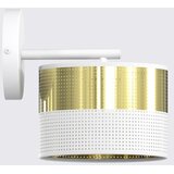  Zidna lampa LUX 1xE27/15W/230V bela/zlatna | Eponuda.com